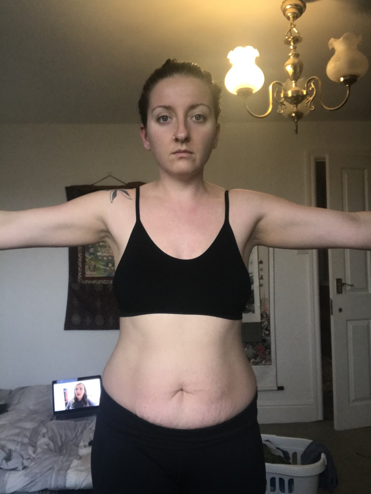 Ami's progress, December 2020, six months in