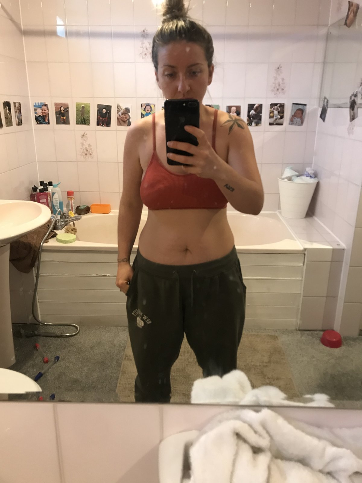 Ami's progress, January 2021, seven months in