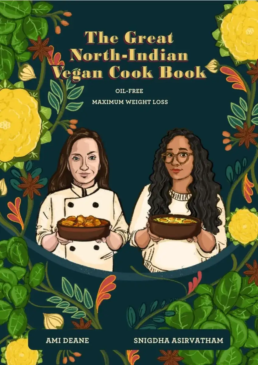 The Great North Indian Vegan Cookbook cover
